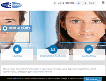 Tablet Screenshot of mega-alcance.com